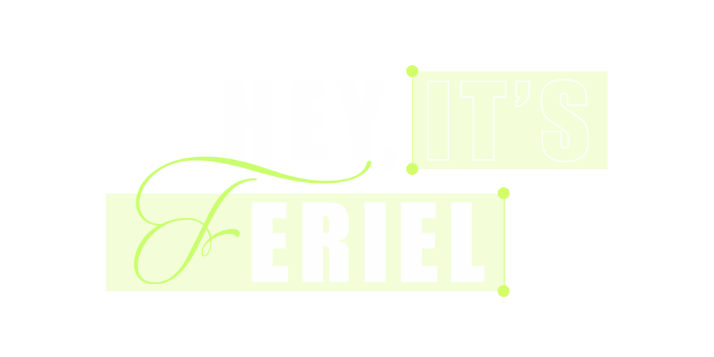 Hey it's Feriel